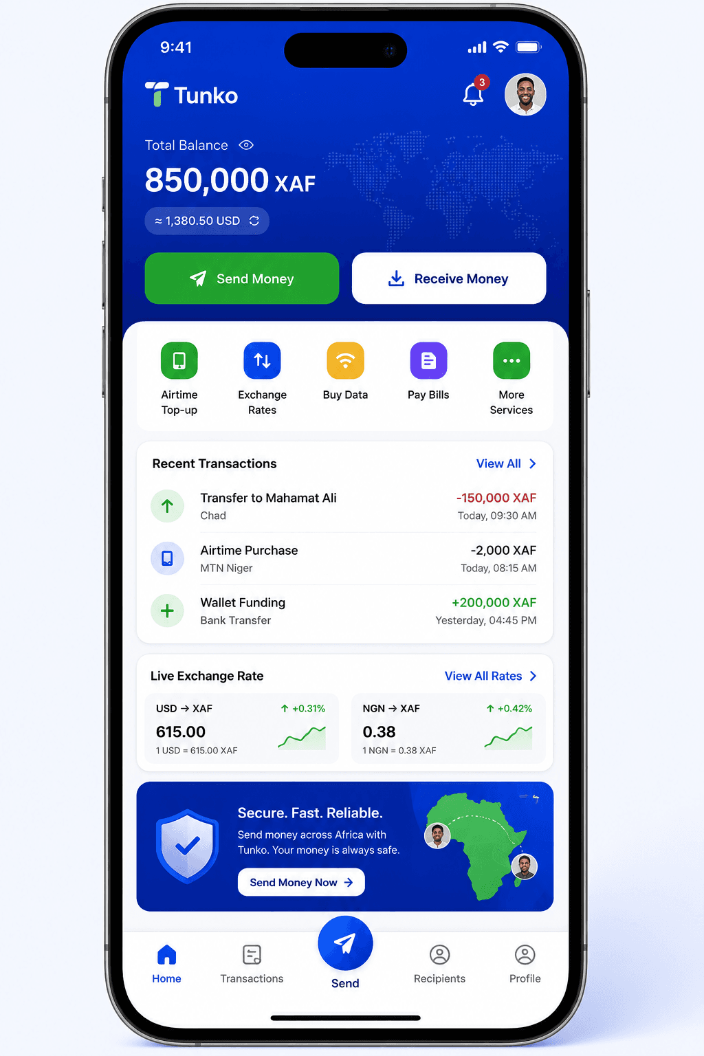 Tunko Mobile App